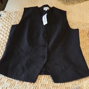 Black Women's Vest by The Drop